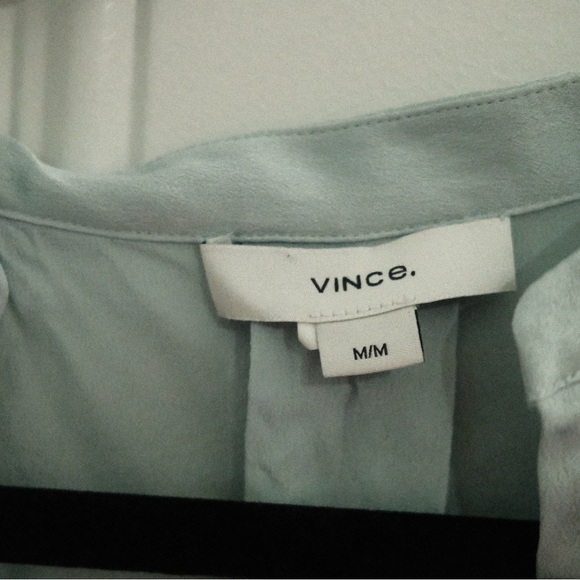 Vince Soft Blue Button Down Shirt - Picture 2 of 6